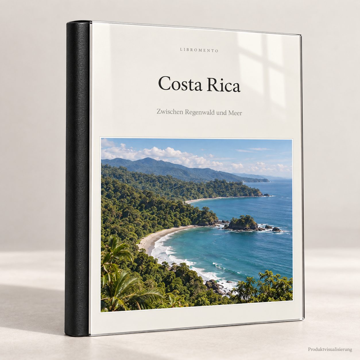 Premium Costa Rica — Cover mit Acrylfront und Kunstleder-Rücken